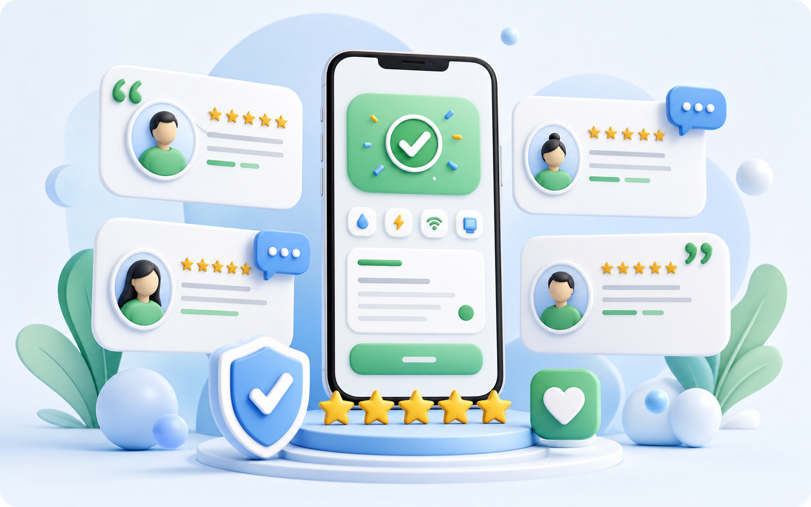 Ilustrasi testimoni pengguna PPOB MA Digital